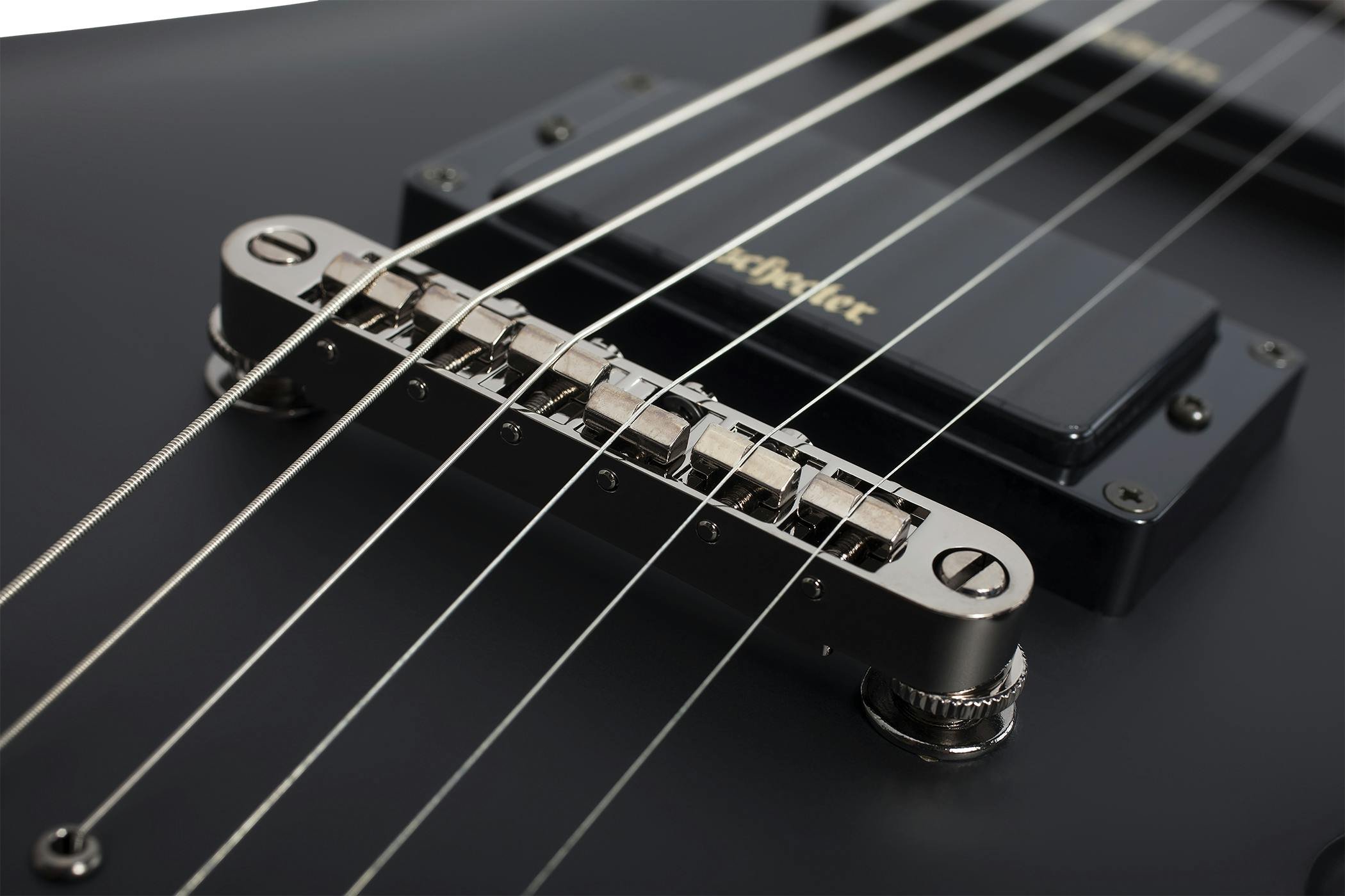 Schecter Demon 6 in Aged Black Satin - Andertons Music Co.